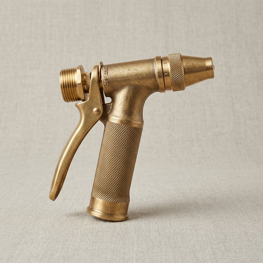 Brass Hose Nozzle, 8-Pattern