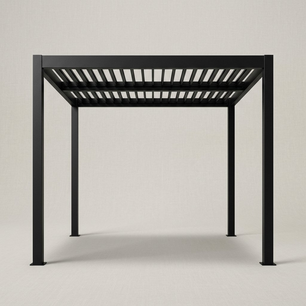 Steel Pergola Kit, 10 x 10 ft