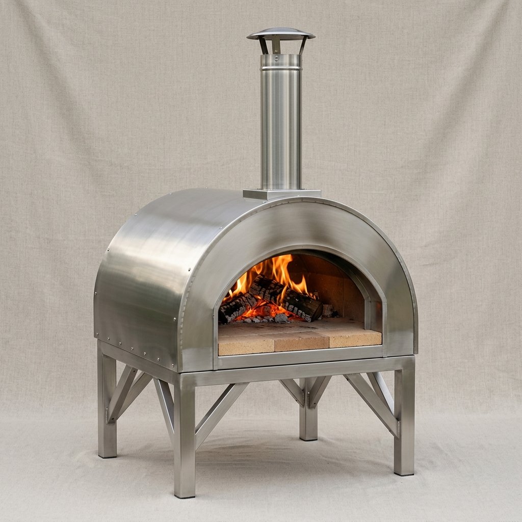 Steel Wood-Fired Pizza Oven