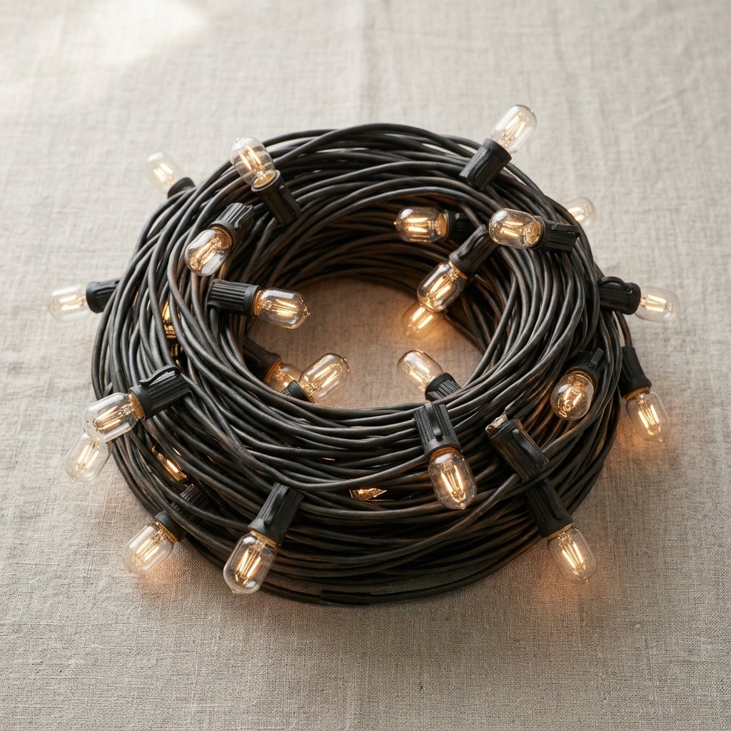 Solar String Lights, 48 ft