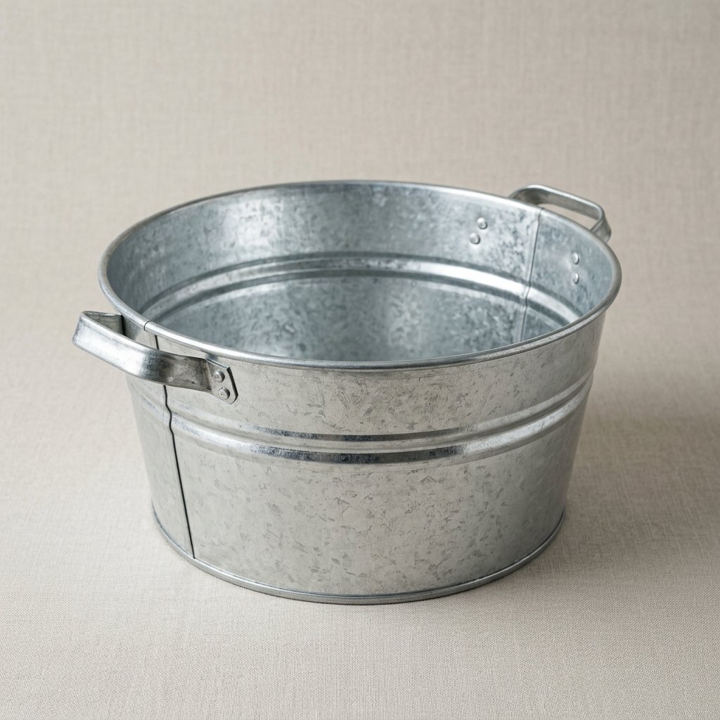Galvanized Utility Tub, 15 gal