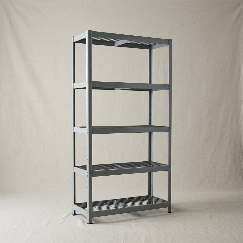 Steel Shelving Unit, 5-Tier